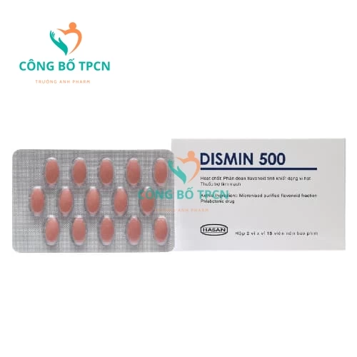 Dismin 500 - Thuốc điều trị bệnh trĩ hiệu quả của Hasan-Dermapharm